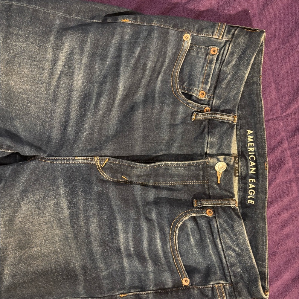 American Eagle Luxe Dark Blue Jeans